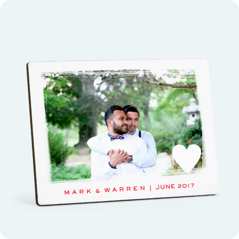 Oggetti da tavolo Pannello con Foto